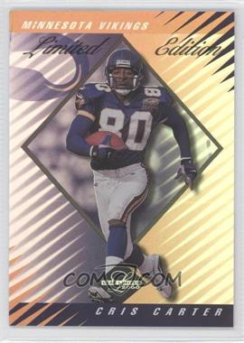 2000 Leaf Limited - [Base] - Limited Edition #176 - Cris Carter /35 [Noted]