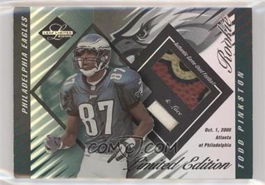 2000 Leaf Limited - [Base] - Limited Edition #403 - Rookie - Todd Pinkston /25 [Noted]