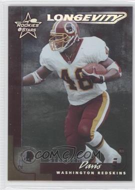 2000 Leaf Rookies & Stars - [Base] - Longevity #95 - Stephen Davis /50