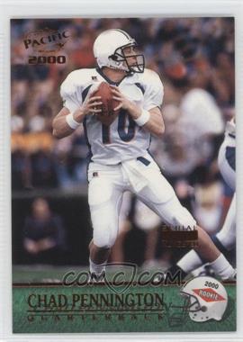 2000 Pacific - [Base] - Copper Missing Serial Number #432 - Chad Pennington