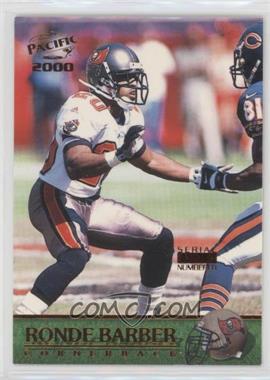 2000 Pacific - [Base] - Copper #364 - Ronde Barber /75