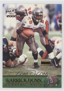 2000 Pacific - [Base] - Copper #366 - Warrick Dunn /75 [Noted]