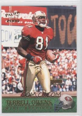 2000 Pacific - [Base] - Gold Missing Serial Number #341 - Terrell Owens