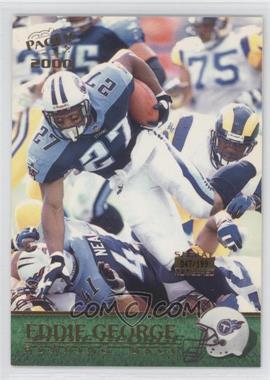 2000 Pacific - [Base] - Gold #377 - Eddie George /199