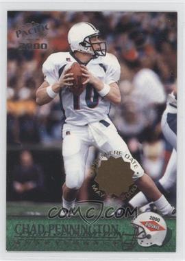 2000 Pacific - [Base] - Premiere Date Missing Serial Number #432 - Chad Pennington