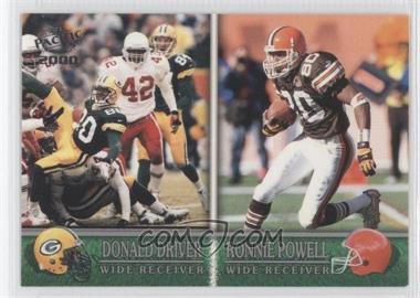 2000 Pacific - [Base] #397 - Donald Driver, Ronnie Powell