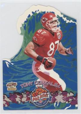 2000 Pacific - Pro Bowl Die-Cuts #9 - Tony Gonzalez [EX to NM]