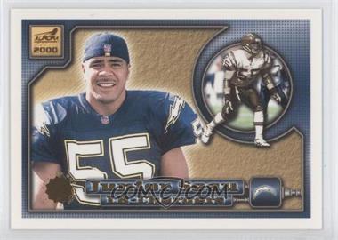 2000 Pacific Aurora - [Base] - Premiere Date Missing Serial Number #124 - Junior Seau