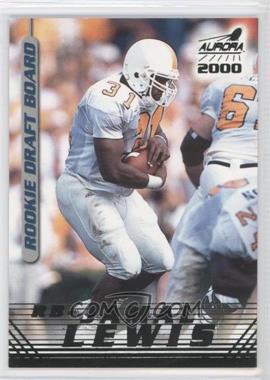 2000 Pacific Aurora - Rookie Draft Board #2 - Jamal Lewis