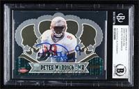 Peter Warrick [BAS BGS Authentic] #/499