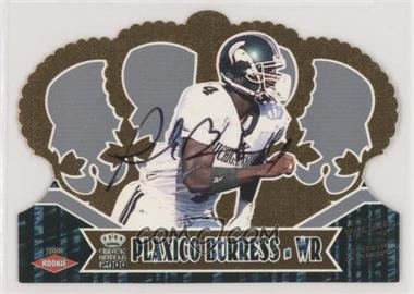 2000 Pacific Crown Royale - [Base] - Rookie Autographs #112 - Plaxico Burress