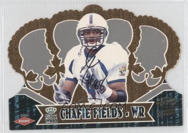 2000 Pacific Crown Royale - [Base] - Rookie Autographs #122 - Chafie Fields
