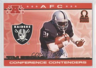 2000 Pacific Omega - AFC Conference Contenders #13 - Tim Brown