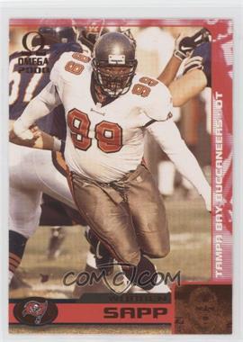 2000 Pacific Omega - [Base] - Copper #138 - Warren Sapp /51