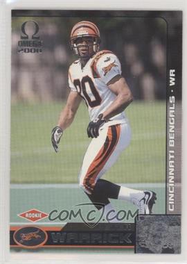 2000 Pacific Omega - [Base] #166 - Rookies - Peter Warrick /500