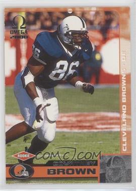 2000 Pacific Omega - [Base] #167 - Rookies - Courtney Brown /500