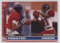 Rookies - Todd Pinkston, Sherrod Gideon #/500