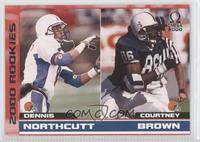 Rookies - Dennis Northcutt, Courtney Brown #/500