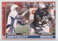 Rookies - Dennis Northcutt, Courtney Brown #/500