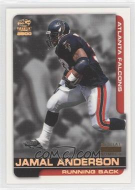 2000 Pacific Paramount - [Base] - Holo Gold Missing Serial Number #8 - Jamal Anderson