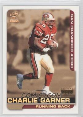 2000 Pacific Paramount - [Base] - Holo Gold #211 - Charlie Garner /130