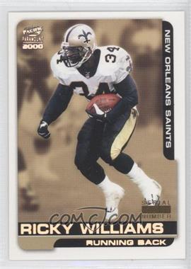 2000 Pacific Paramount - [Base] - Holo Silver Missing Serial Number #152 - Ricky Williams
