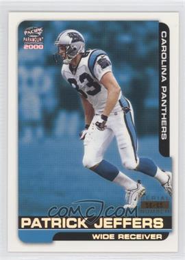 2000 Pacific Paramount - [Base] - Holo Silver #36 - Patrick Jeffers /85