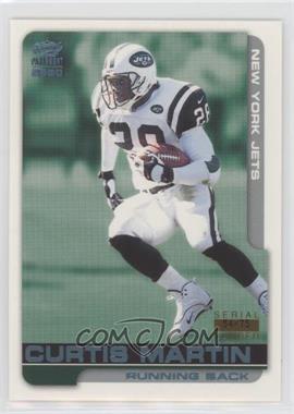 2000 Pacific Paramount - [Base] - Platinum Blue #166 - Curtis Martin /75