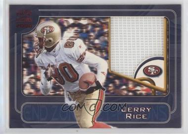 2000 Pacific Paramount - End Zone Net-Fusions #17 - Jerry Rice