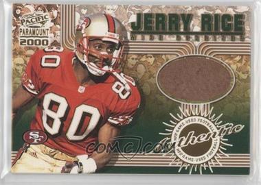 2000 Pacific Paramount - Game-Used Footballs #10 - Jerry Rice