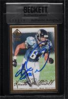 Keenan McCardell [BAS Beckett Auth Sticker] #/181