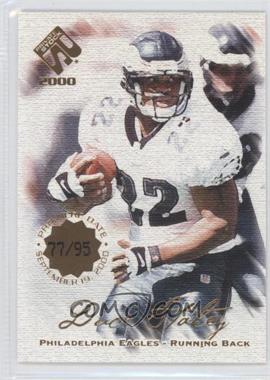 2000 Pacific Private Stock - [Base] - Premiere Date #73 - Duce Staley /95