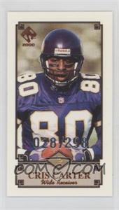 2000 Pacific Private Stock - PS2000 Stars Minis #13 - Cris Carter /298