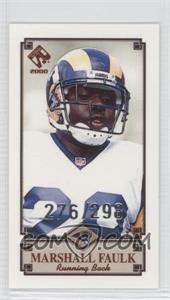 2000 Pacific Private Stock - PS2000 Stars Minis #21 - Marshall Faulk /298