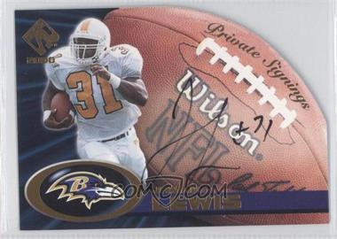 2000 Pacific Private Stock - Private Signings #2 - Jamal Lewis