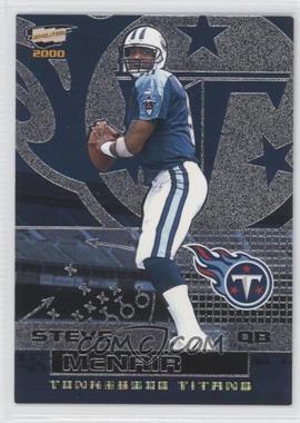 2000 Pacific Revolution - [Base] - Silver Missing Serial Number #98 - Steve McNair