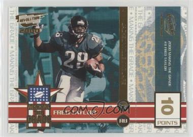 2000 Pacific Revolution - Making the Grade - 10 Point Gold #11 - Fred Taylor