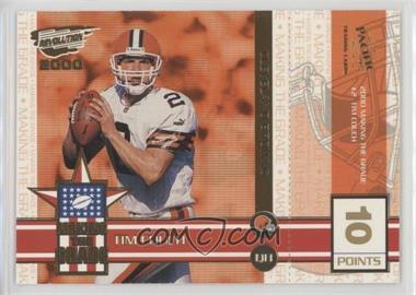 2000 Pacific Revolution - Making the Grade - 10 Point Gold #2 - Tim Couch