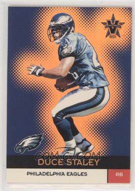 2000 Pacific Vanguard - [Base] - Gold #108 - Duce Staley /122 [EX to NM]