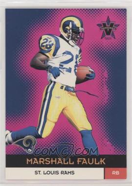 2000 Pacific Vanguard - [Base] - Purple #110 - Marshall Faulk /138 [EX to NM]