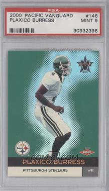 2000 Pacific Vanguard - [Base] #146 - Plaxico Burress /762 [PSA 9 MINT]