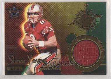 2000 Pacific Vanguard - Game Worn Dual Jerseys #6 - Steve Young, Steve McNair /200