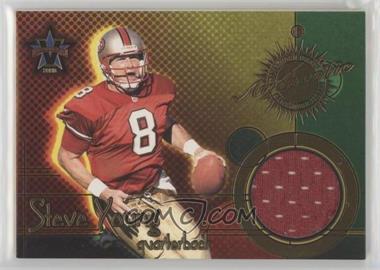 2000 Pacific Vanguard - Game Worn Jerseys #13 - Steve Young [Noted]