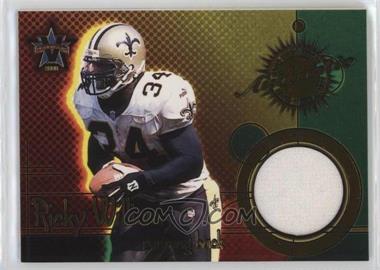 2000 Pacific Vanguard - Game Worn Jerseys #4 - Ricky Williams