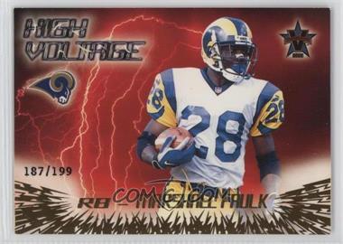 2000 Pacific Vanguard - High Voltage - Gold #28 - Marshall Faulk /199