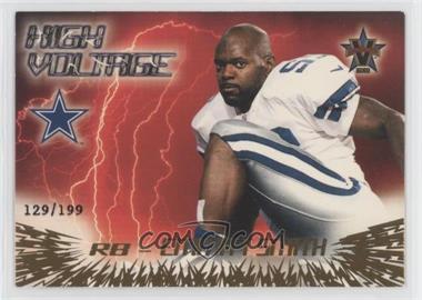 2000 Pacific Vanguard - High Voltage - Gold #9 - Emmitt Smith /199