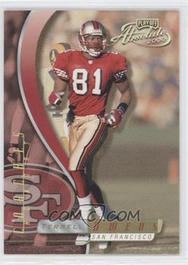 2000 Playoff Absolute - [Base] - Coaches Honors #117 - Terrell Owens /300