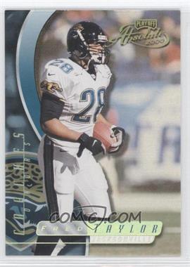 2000 Playoff Absolute - [Base] - Coaches Honors #73 - Fred Taylor /300