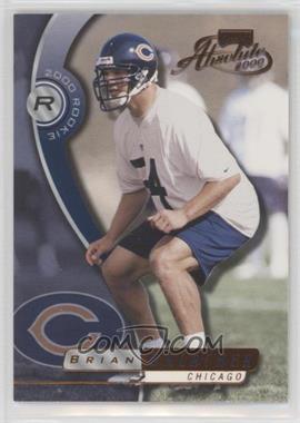 2000 Playoff Absolute - [Base] #161 - Brian Urlacher /3000 [EX to NM]