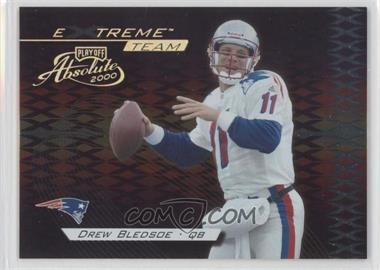 2000 Playoff Absolute - Extreme Team #XT-10 - Drew Bledsoe